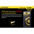 Nitecore NL166 16340 RCR123A 3.7V 650mAh Li-ion dobíjecí baterie vysoký výkon ochranné obvody dlouhá životnost
