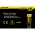 Nitecore NL166 16340 RCR123A 3.7V 650mAh Li-ion dobíjecí baterie vysoký výkon ochranné obvody dlouhá životnost