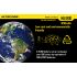 Nitecore NL166 16340 RCR123A 3.7V 650mAh Li-ion dobíjecí baterie vysoký výkon ochranné obvody dlouhá životnost