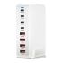 240W stolní GaN nabíječka 8portová USB typu C PD rychlé nabíjení 3.0 pro nabíjení více zařízení efektivně