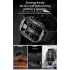 QX11 Smart Watch Men IP68 5ATM Outdoor Sports Fitness Tracker Health Monitor 1,96" BT Call Smartwatch