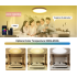 Chytré akrylové stropní světlo 24W Tuya Zigbee Wifi RGBCW pro obývací pokoj s hlasovým ovládáním Alexa
