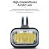 ROCKBROS RHL-1000LUMEN nepromokavé přední cyklistické světlo LED 1000 lumenů pro noční jízdu odolné dobíjecí Type-C