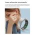 Multifunkční Smart Ring stylový doplněk s pokročilým monitorováním zdraví fitness tracker s Bluetooth