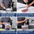 Sous Vide Stroj Uživatelsky Přívětivý s Regulací Teploty pro Molekulární Gastronomii a Domácí Vaření