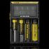 Nitecore D4 inteligentní nabíječka LCD displej ochrana proti přepětí kompatibilita různorodé baterie 18650