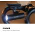 XOSS XL-400 vodotěsná cyklistická svítilna 400 lumenů USB dobíjecí pro vylepšenou viditelnost na kole