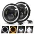 7palcový LED světlomet CO LIGHT H4 DRL pro Jeep Wrangler Lada Niva 4x4 dlouhá životnost odolný design