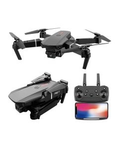 E88 Profesionální mini WIFI HD 4k dron s kamerou Hight Hold Mode skládací RC letadlo Helicopter Pro Dron Toys Quadcopter Drones