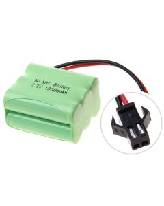 7.2V AA 1800mAh Ni-MH dobíjecí baterie SM konektor ekologické pro modelová autíčka dlouhá životnost