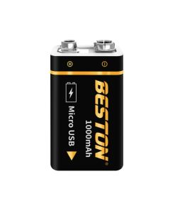 Beston 9V 1000mAh micro USB li-ion dobíjecí baterie 6F22 usb baterie pro RC model vrtulníku hracka s mikrofonem