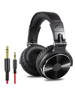 Oneodio Pro-10 Kabelová profesionální DJ sluchátka Studio Pro s mikrofonem pres ucho HiFi monitor Hudební sluchátka Sluchátka pro telefon PC, cerná