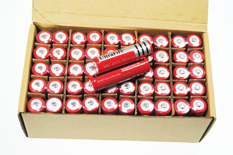 Ultrafire BRC 3000mAh 3.7V Li-ion Dobíjecí Baterie 18650 – Vysoká Kapacita, Dlouhá Životnost, Spolehlivá!