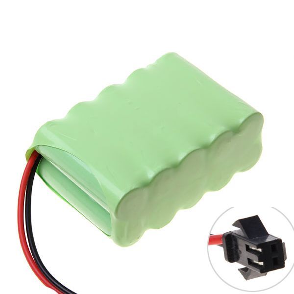 Eko-friendly 12V AA 1800mAh Ni-MH SM zástrčka dobíjecí bateriový set pro hračky a gadgety s vysokým výkonem a kapacitou