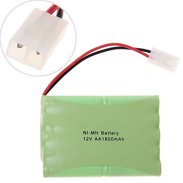 12V AA 1800mAh Ni-MH vysokokapacitní nabíjecí bateriový blok šetrný k životnímu prostředí pro hračky a fotoaparáty