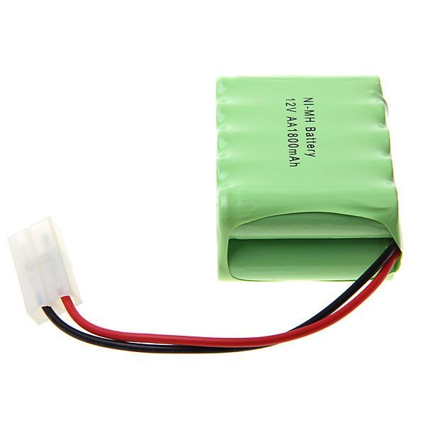 12V AA 1800mAh Ni-MH Nabíjecí bateriový set, ekologický vysokokapacitní zdroj pro hračky a domácí spotřebiče