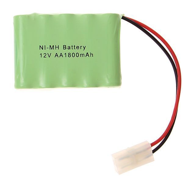 12V AA 1800mAh Ni-MH Nabíjecí bateriový set, ekologický vysokokapacitní zdroj pro hračky a domácí spotřebiče