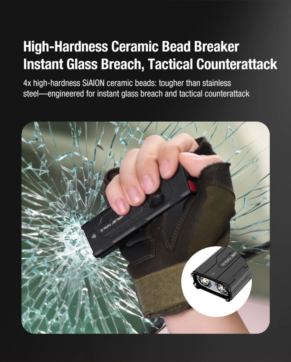 Klarus X2: Ultratenká 3000lm EDC svítilna, USB-C nabíjecí, kompaktní a výkonná kapesní taktická baterka!