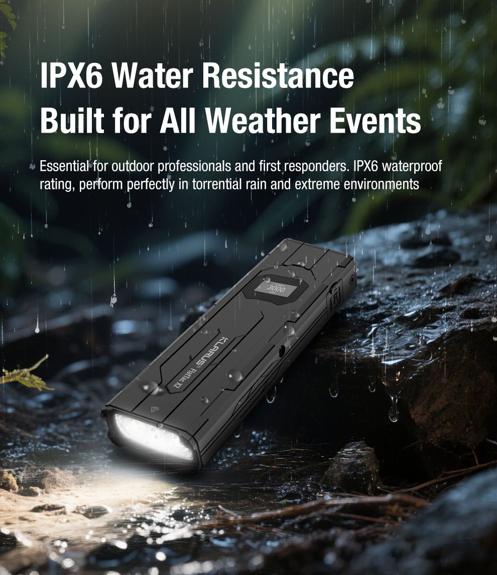 Klarus X2: Ultratenká 3000lm EDC svítilna, USB-C nabíjecí, kompaktní a výkonná kapesní taktická baterka!