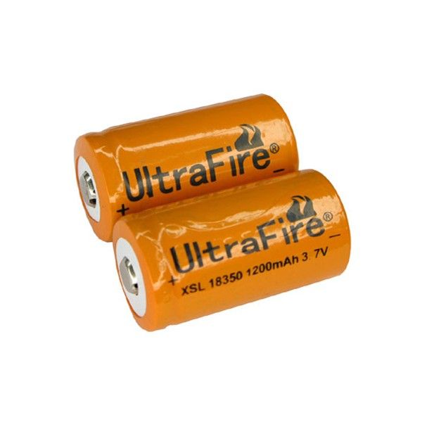 Ultrafire XSL 18350 Li-ion Dobíjecí Baterie 3.7V - Vysoký Výkon a Dlouhotrvající Energie. Nové Zboží!