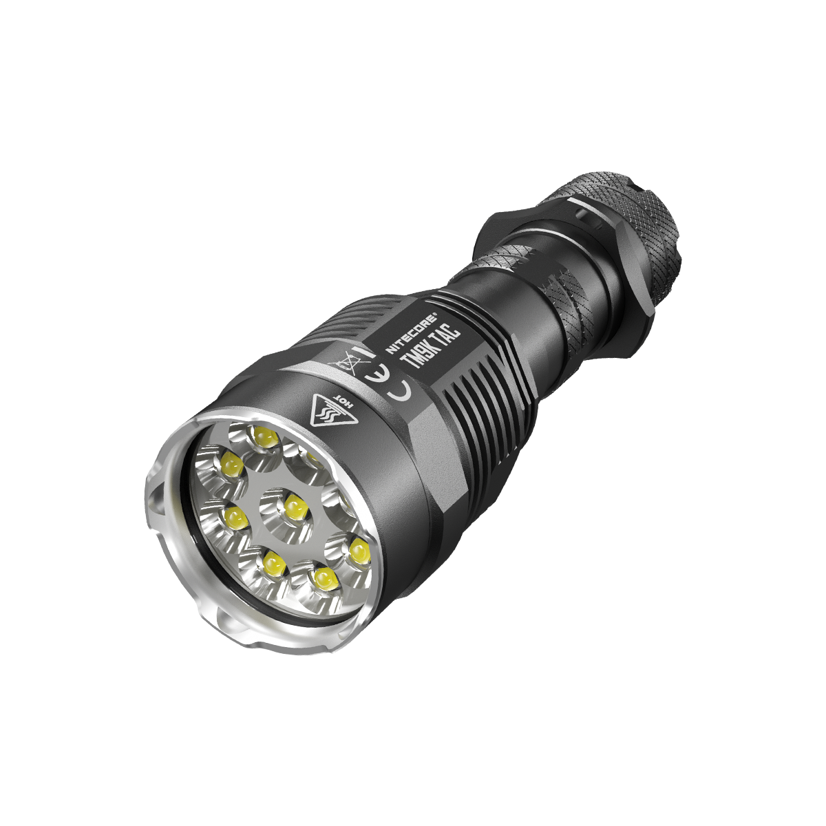 NITECORE TM9K TAC 9800 Lumenů Taktická Svítilna, USB-C Dobíjecí, Super Jasná Pro Outdoor & Nouze