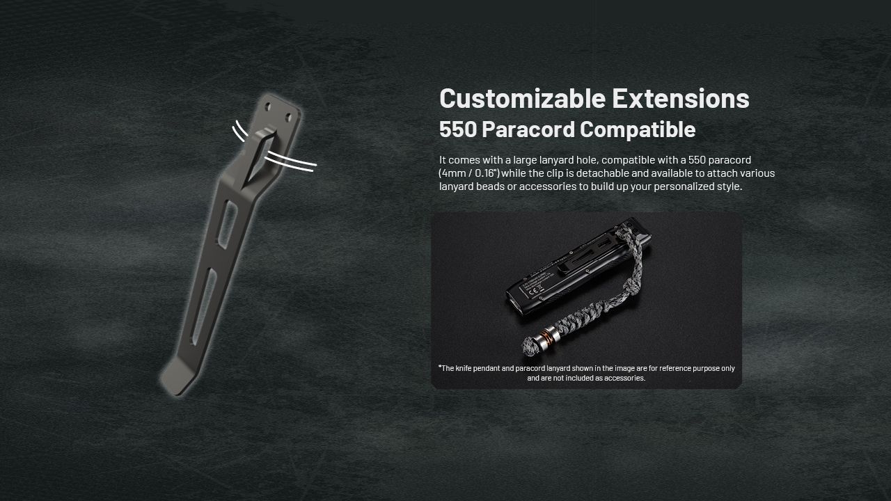 Nitecore EDC25 Kompaktní 3000 Lumen USB-C Svítilna Všestranná Venkovní Vysoký Lumen EDC Svítilna