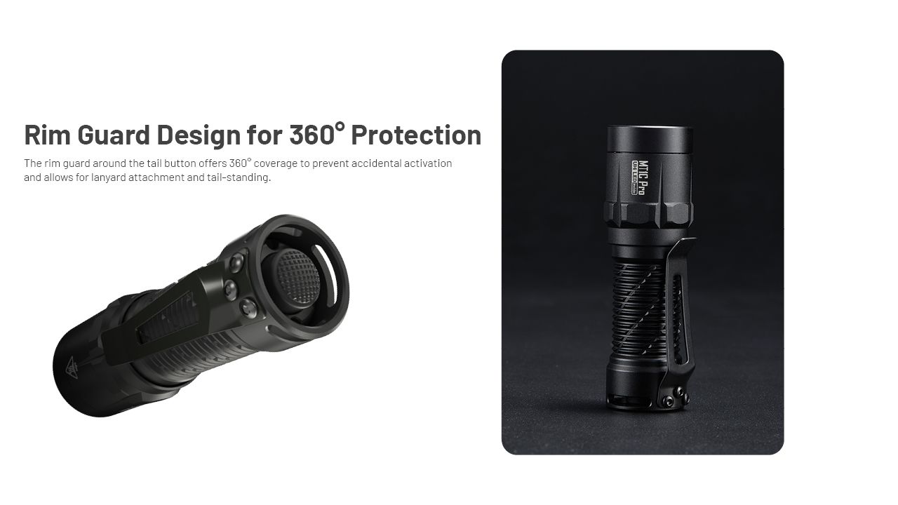 Nitecore MT1C Pro: Kompaktní EDC baterka 1000lm, 360m dosah – ideální pro outdoor i nouzové použití!