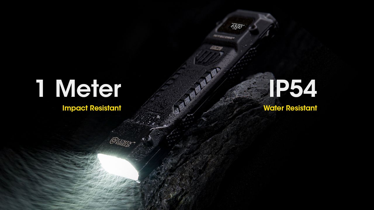 NITECORE EDC29: 6500 Lumenů USB-C Svítilna, Vysoká Svítivost, Multifunkční Lehká EDC Svítilna