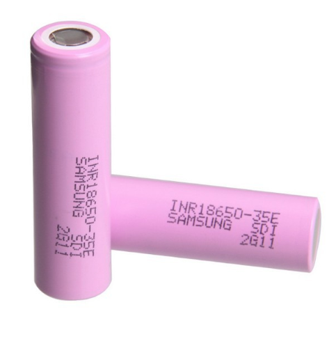 INR18650-35E 18650 dobíjecí baterie 3500mAh 25A vysokoproudá, dvojbalení