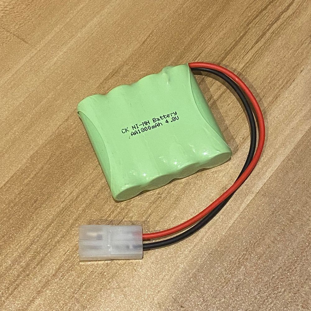 4.8V AA 1800mAh Ni-MH dobíjecí baterie, ekologická, dlouhotrvající energie pro hračky a dálkově ovládaná zařízení.