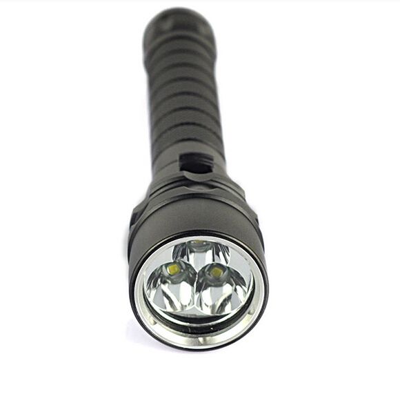 UltraFire 6000 lumenů Vodotesná potápěčská svítilna 100M, robustní eloxovaná hliníková slitina pro dobrodružství