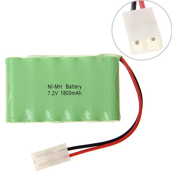 7.2V AA 1800mAh Ni-MH Nabíjecí baterie – Vysoká kapacita, ekologicky šetrné napájení pro dálkově ovládané hračky a fotografické vybavení