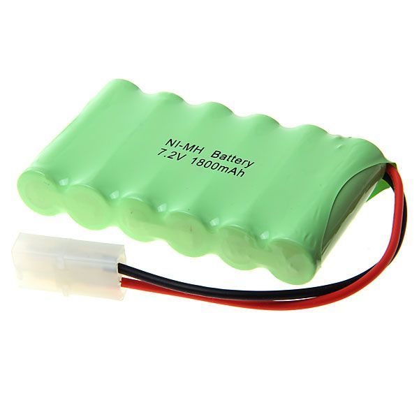 7.2V AA 1800mAh Ni-MH Nabíjecí baterie – Vysoká kapacita, ekologicky šetrné napájení pro dálkově ovládané hračky a fotografické vybavení