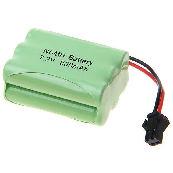 7.2V AAA 800mAh Ni-MH nabíjecí baterie, vysokokapacitní, ekologická, pro hračky, modely letadel a lodí