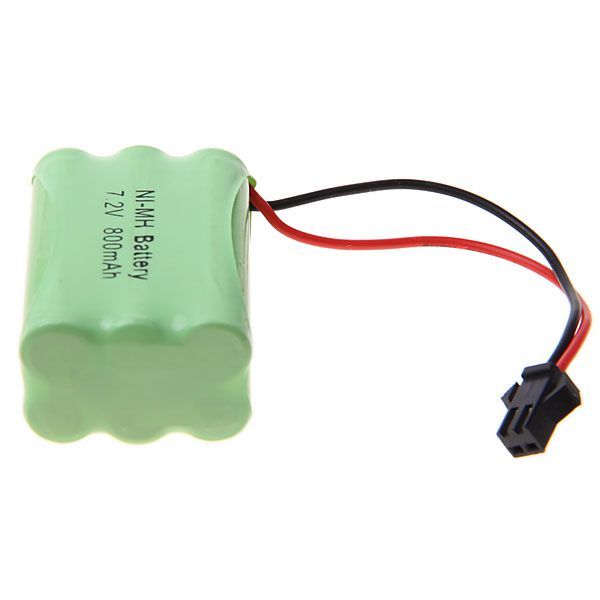 7.2V AAA 800mAh Ni-MH nabíjecí baterie, vysokokapacitní, ekologická, pro hračky, modely letadel a lodí