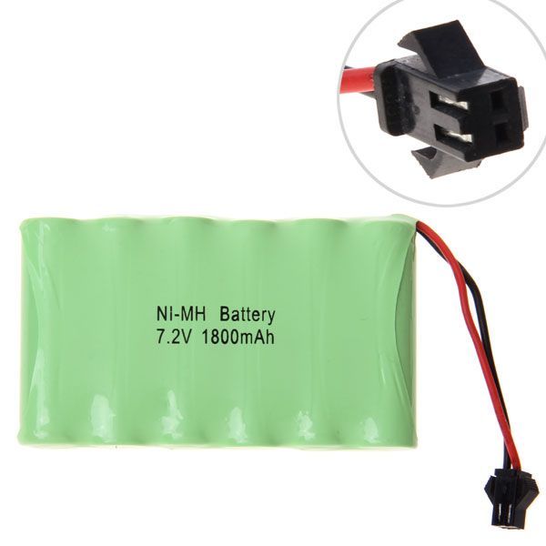 7.2V AA 1800mAh Ni-MH dobíjecí baterie pro drony ekologicky šetrná dlouhotrvající výkon bez paměťového efektu