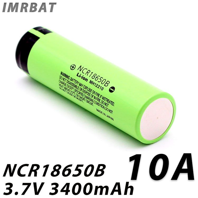 NCR18650B 3400mAh 18650 Li-Ion dobíjecí baterie