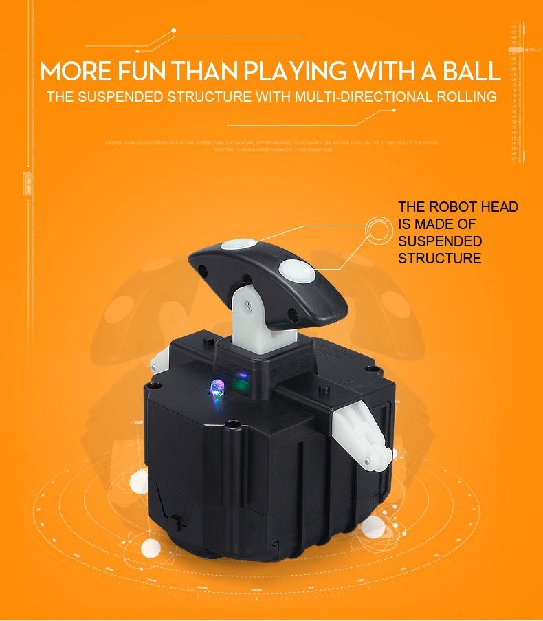 Star Wars BB-8 dálkově ovládaný robot 20,5 cm inteligentní RC hračka s 360° rotací zábava pro děti i sběratele