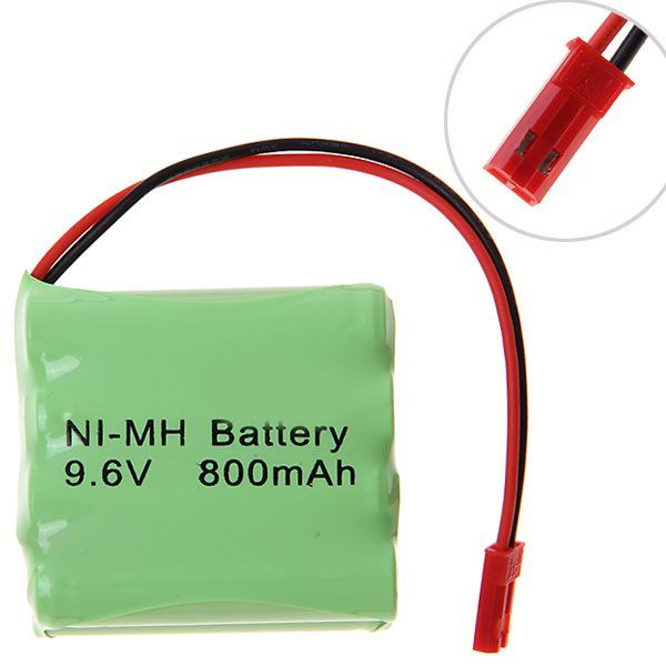 Ekologický 9,6V AAA 800mAh Ni-MH nabíjecí bateriový blok pro dlouhotrvající výkon v elektronických zařízeních
