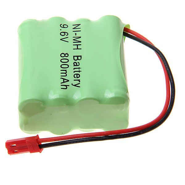 Ekologický 9,6V AAA 800mAh Ni-MH nabíjecí bateriový blok pro dlouhotrvající výkon v elektronických zařízeních
