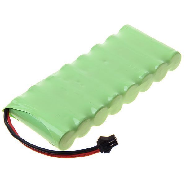 9,6 V AA 1800 mAh Ni-MH dobíjecí baterie s konektorem SM pro dálkově ovládaná vozidla, ekologická, vysokokapacitní