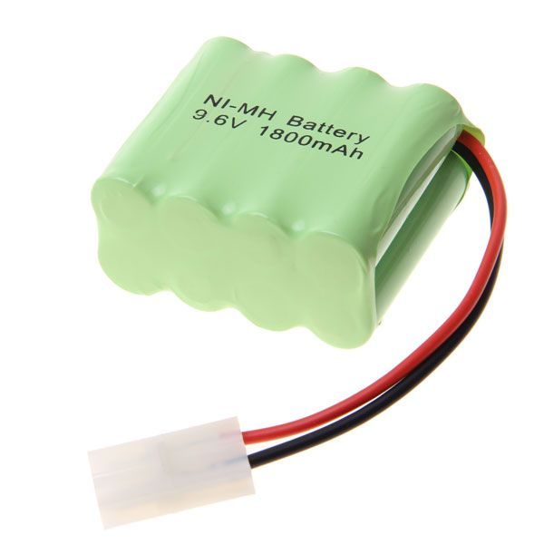 9,6 V AA 1800 mAh Ni-MH dobíjecí baterie, ekologická a dlouhotrvající, pro fotoaparáty a herní ovladače