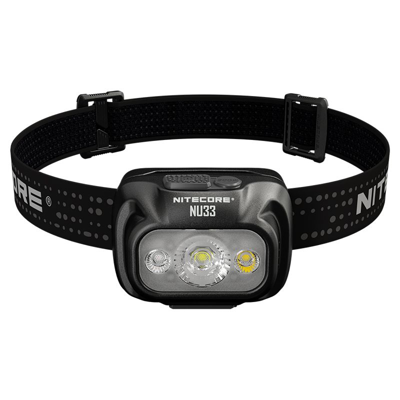Nitecore NU33 USB-C dobíjecí 700LM čelovka, Vysoké CRI LED, Vodotěsná outdoor svítilna pro kemping!