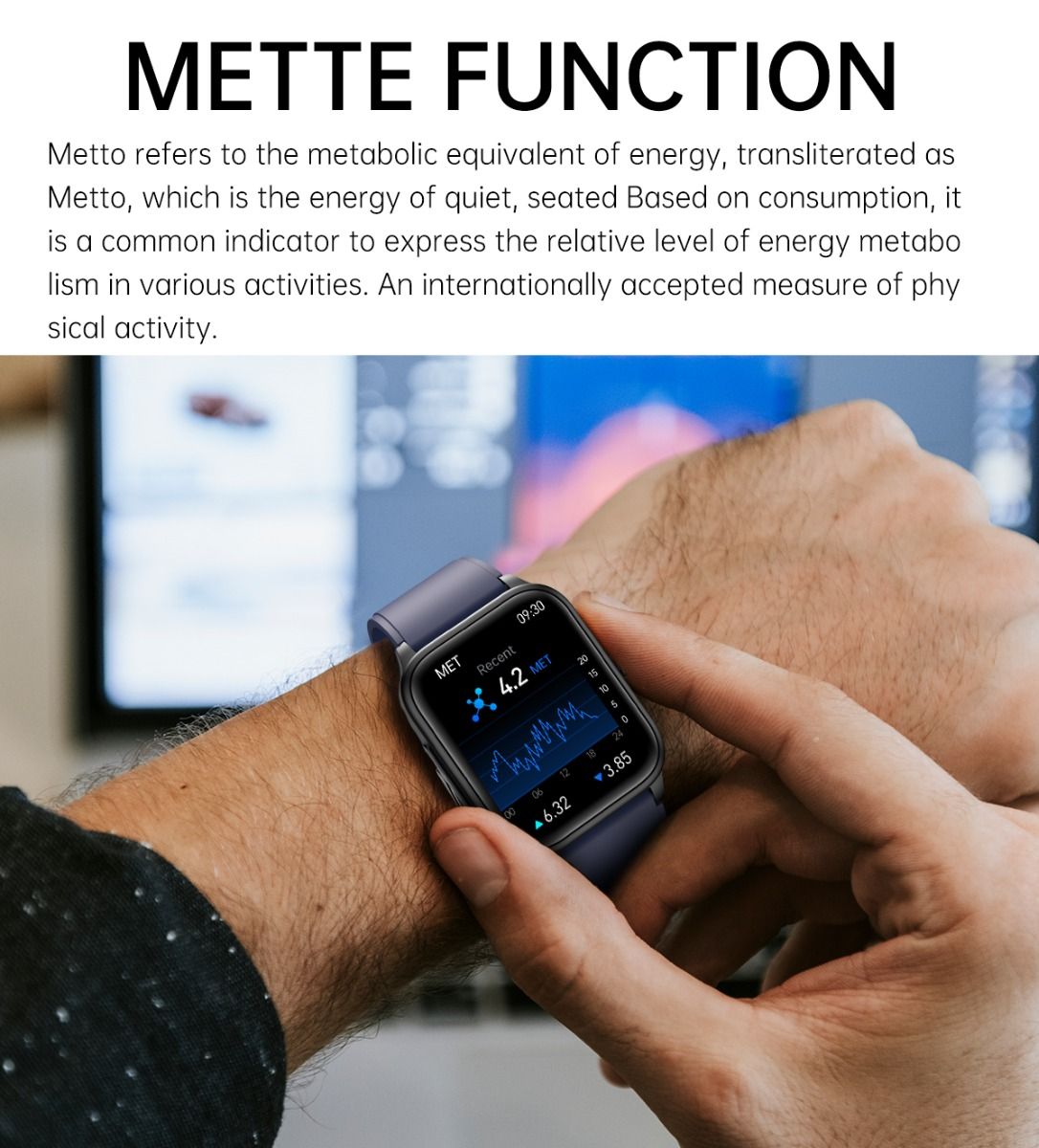 ET540 Krevní glukóza EKG Tělesná teplota Krevní tlak Kyslík v krvi Srdeční tep Bluetooth hovory Chytré hodinky Fitness tracker