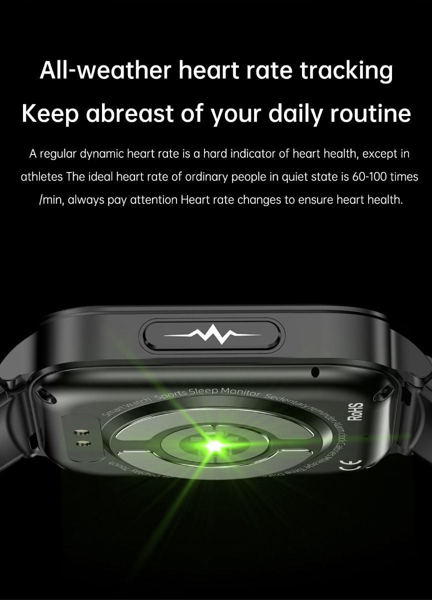 ET540 Krevní glukóza EKG Tělesná teplota Krevní tlak Kyslík v krvi Srdeční tep Bluetooth hovory Chytré hodinky Fitness tracker