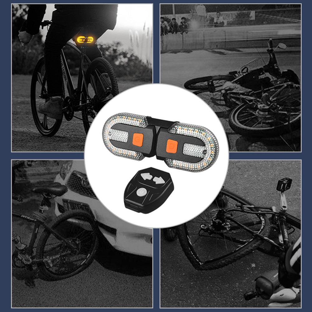 USB dobíjecí zadní blinkr na kolo LED lampa bezpečnostní doplněk pro viditelnost cyklisty