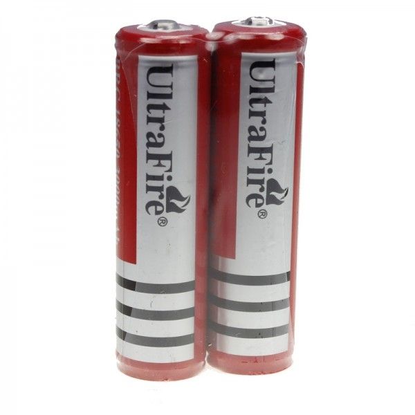 UltraFire BRC 3000mAh 3.7V 18650 Nabíjecí baterie s vysokou kapacitou pro svítilny a zařízení, ekologická
