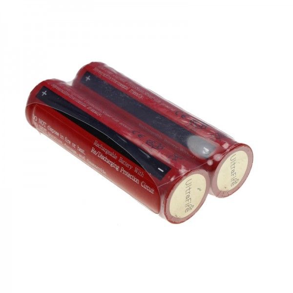 UltraFire BRC 3000mAh 3.7V 18650 Nabíjecí baterie s vysokou kapacitou pro svítilny a zařízení, ekologická