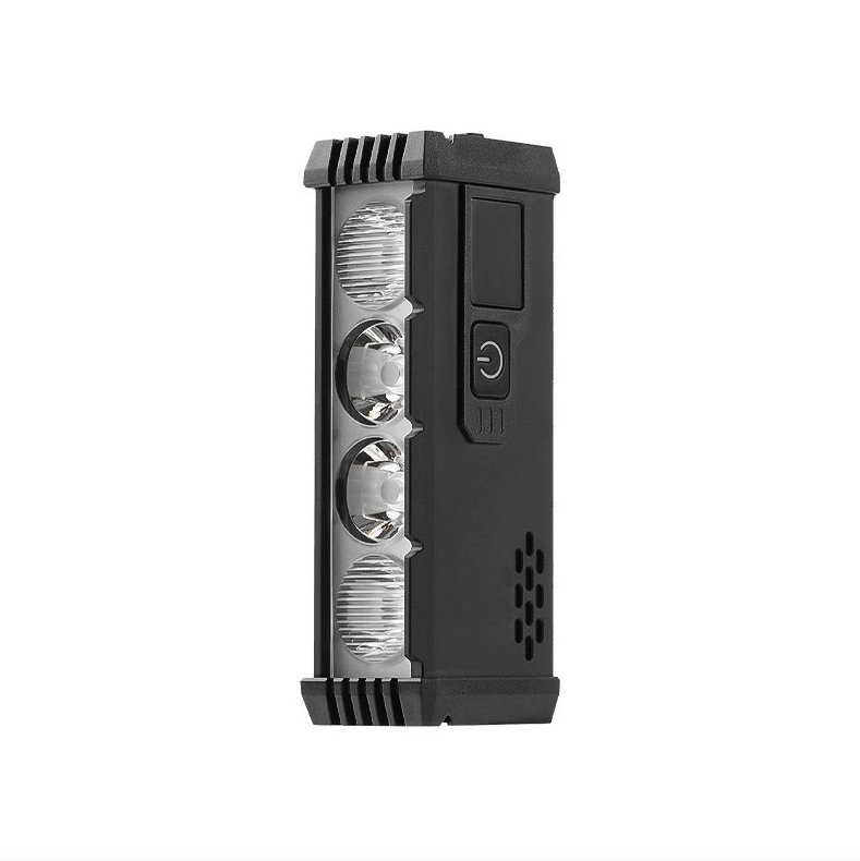ACRUNU LED světlo na kolo 4000lm, USB dobíjecí. 4 režimy pro viditelnost a bezpečnost na kole.