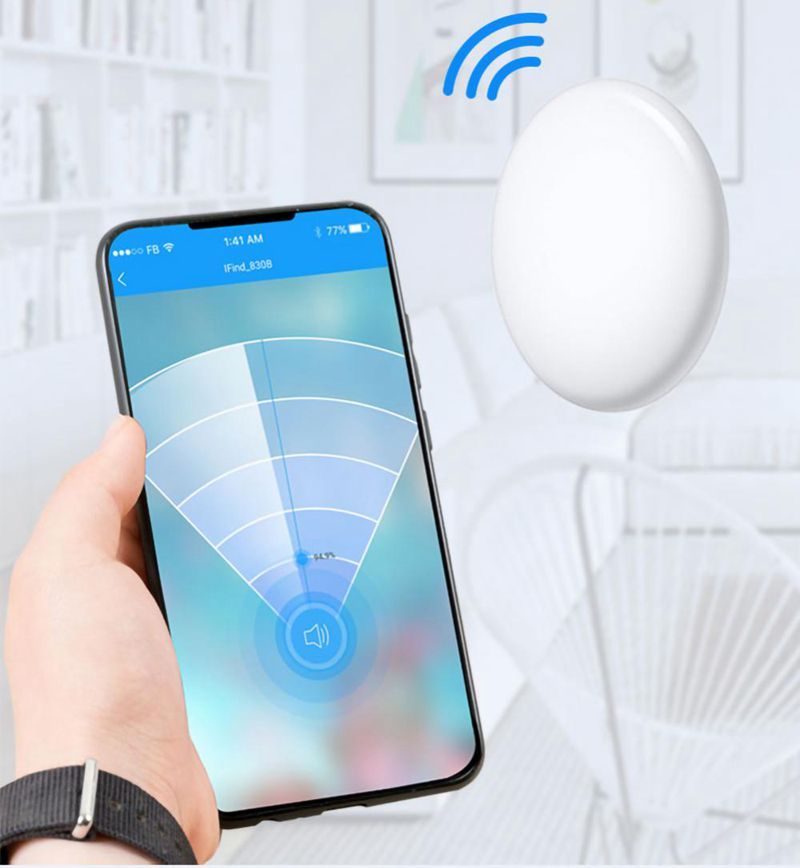 **Mini GPS Tracker Bluetooth 4.0 | Smart Locator pro děti, mazlíčky | Kompaktní Anti-Lost | iSearching**